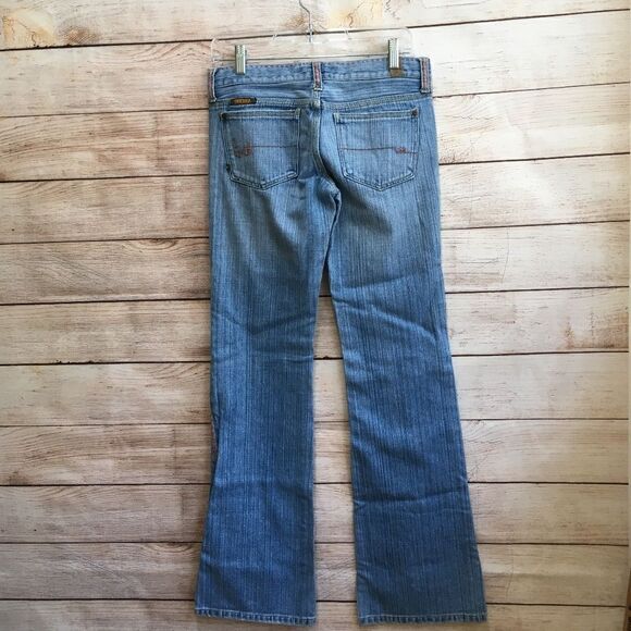 VINTAGE SWITCH‎ USA HIPPIE EMBROIDERED JEANS - Picture 13 of 13